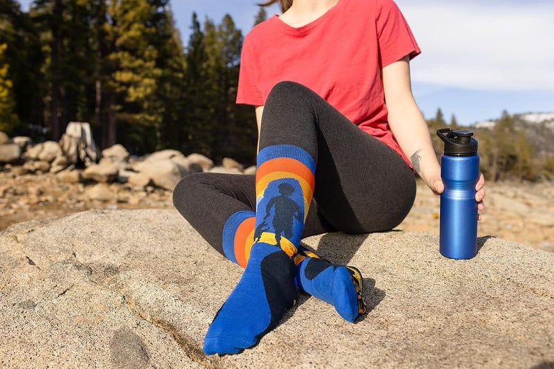 Lavley Outdoors Socks - Hiking and camping gifts for men and women - Great for nature lovers - Holiday or birthday gift - Image 4